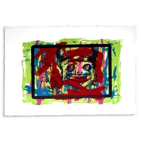 "Well... Are you?" : 6 color screen print - Picture 1 of 5